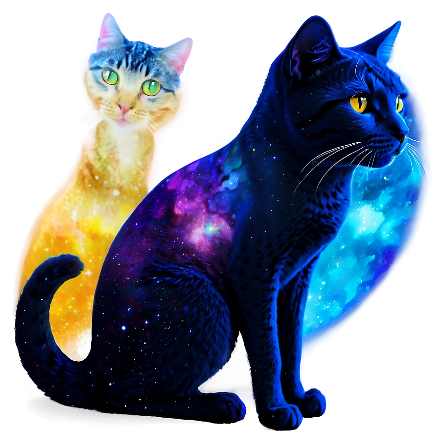 Galaxy Cat Png 06242024 PNG image