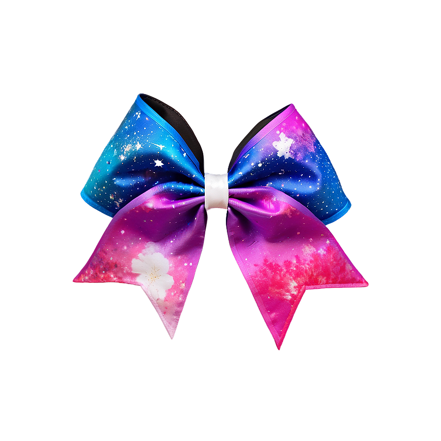 Galaxy Cheer Bow Png 06212024 PNG image