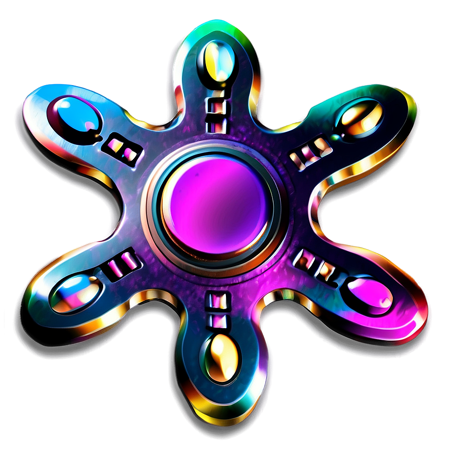 Galaxy Fidget Spinner Png 6 PNG image