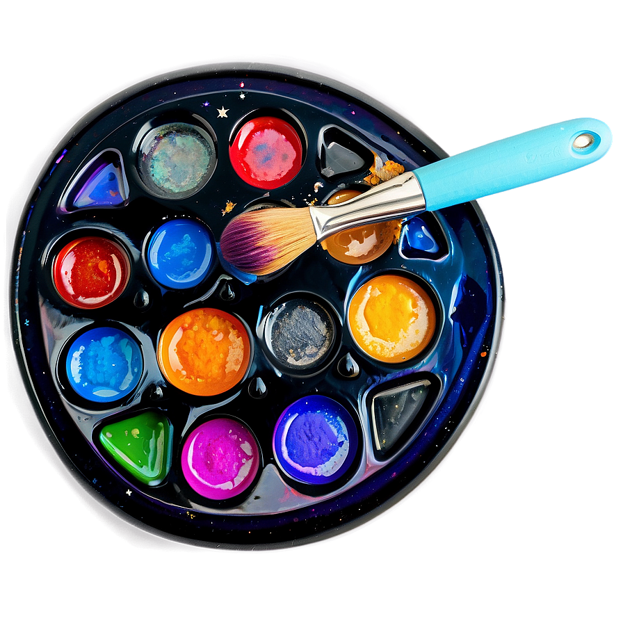 Galaxy Paint Palette Png Qfp PNG image