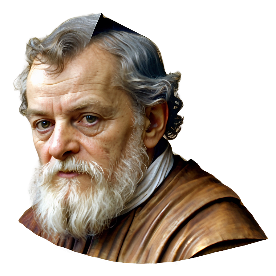 Galileo Renaissance Scientist Png 06252024 PNG image