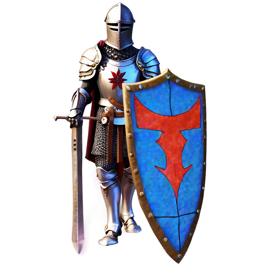 Gallant Knight Png Lid PNG image