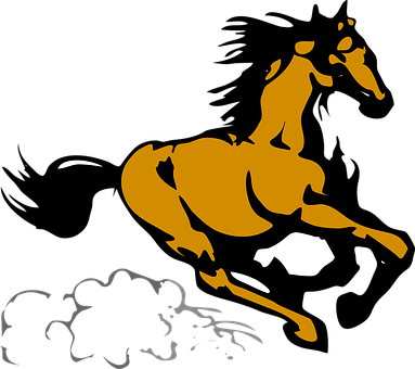 Galloping_ Horse_ Silhouette PNG image