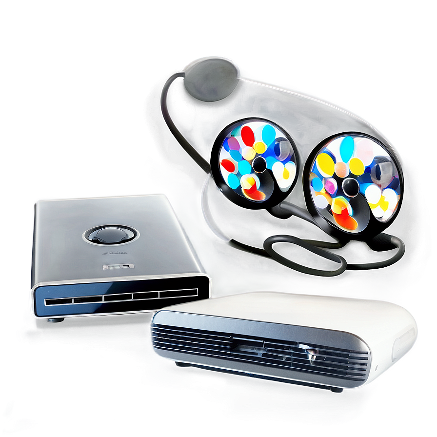 Game Console Compatible Projector Png 06122024 PNG image