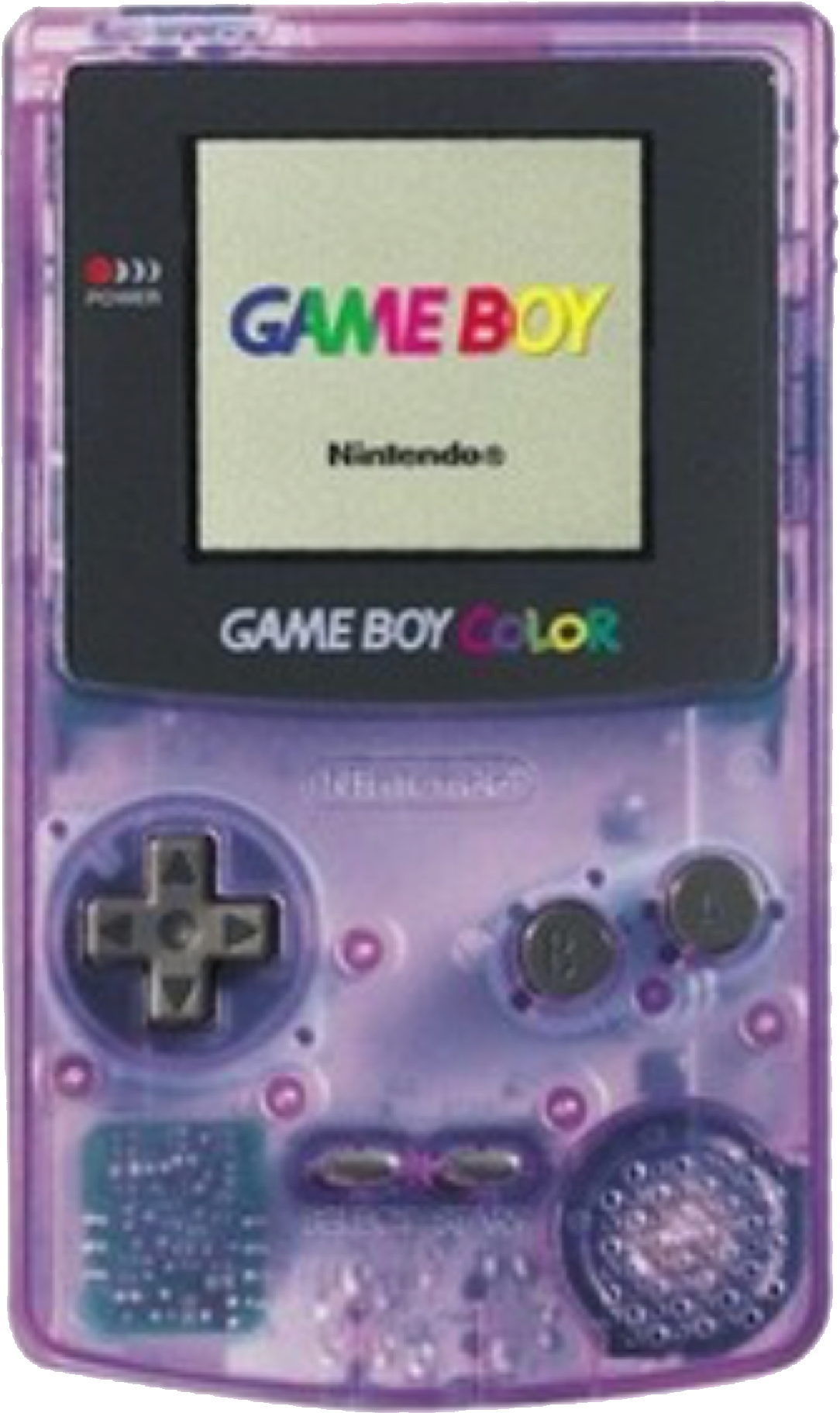 Gameboy Color Transparent Purple PNG image