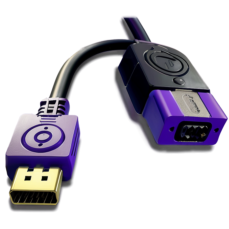 Gamecube Av Cable Png Dck6 PNG image