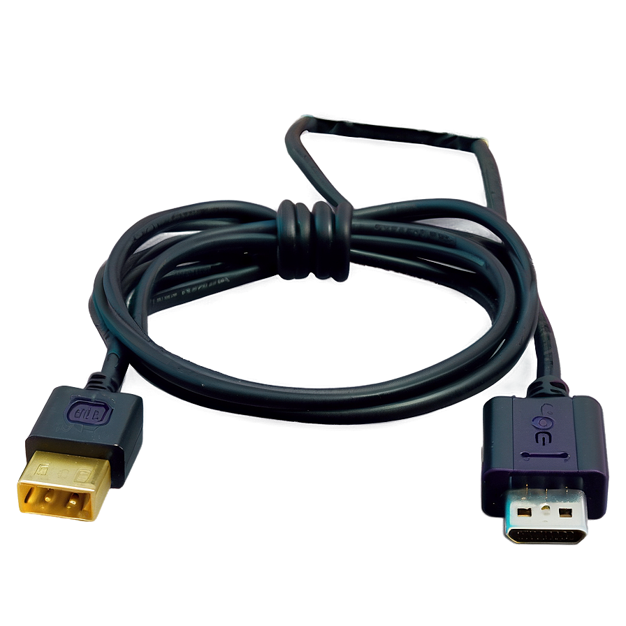 Gamecube Av Cable Png Pbu27 PNG image