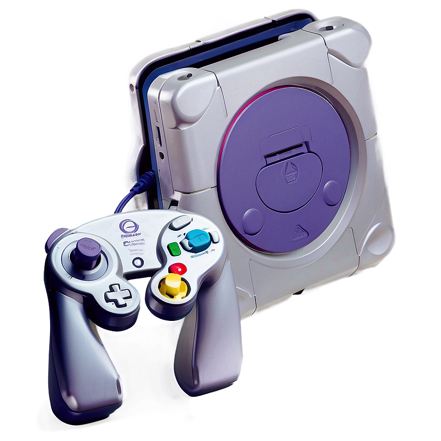 Gamecube Console Png 06242024 PNG image