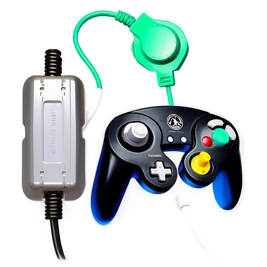 Gamecube Controller Cord Management Png 06202024 PNG image