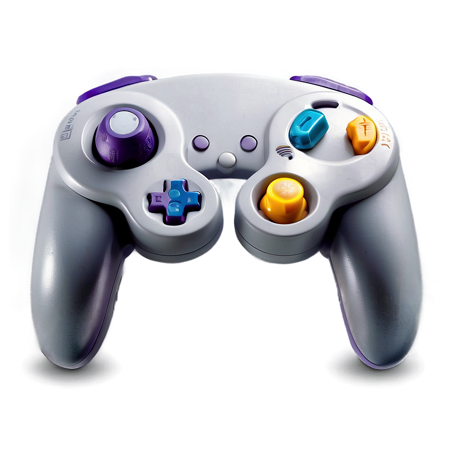 Gamecube Controller History And Evolution Png 06202024 PNG image