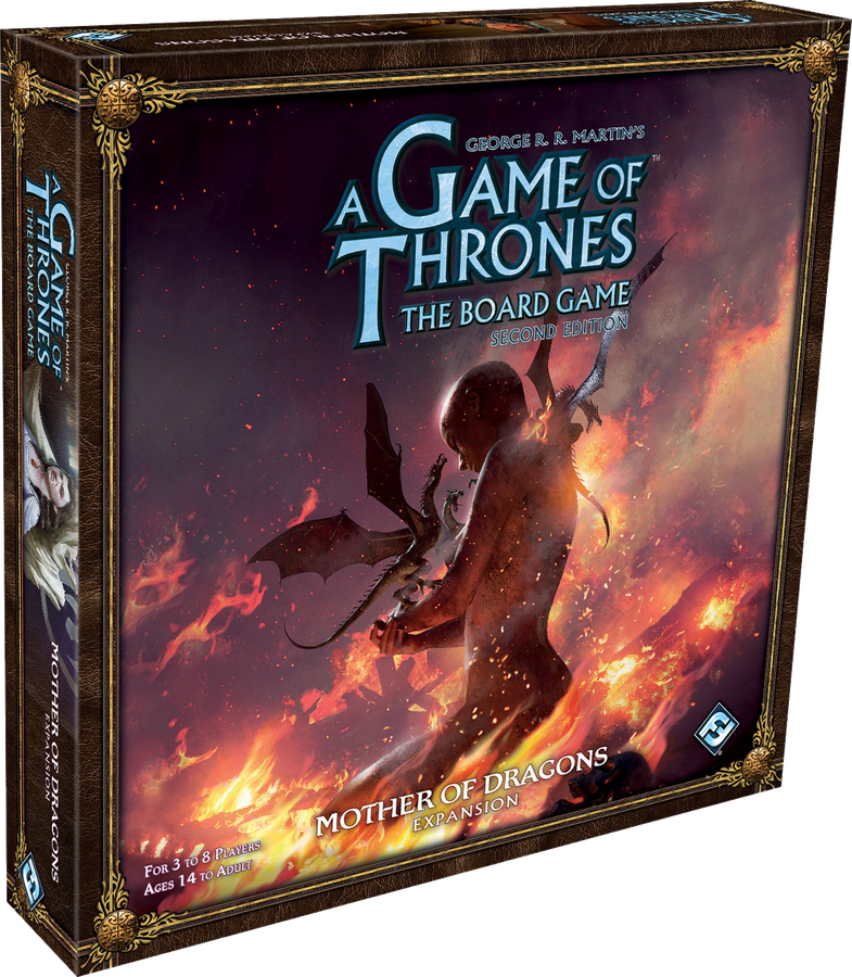 Gameof Thrones Board Game Motherof Dragons Expansion PNG image