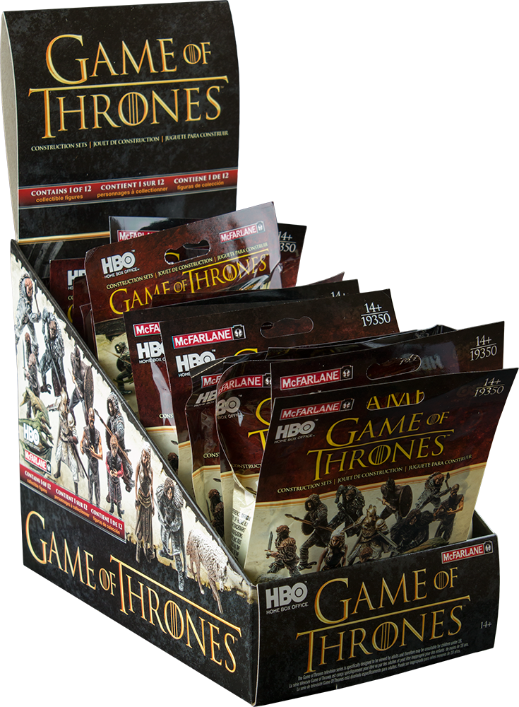 Gameof Thrones Construction Sets Display PNG image