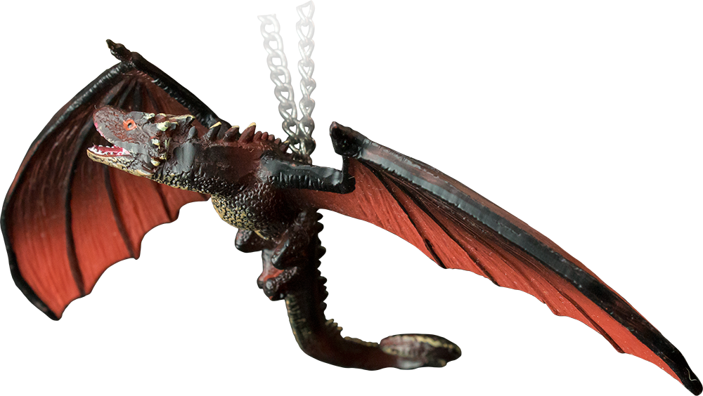 Gameof Thrones Dragon Pendant PNG image