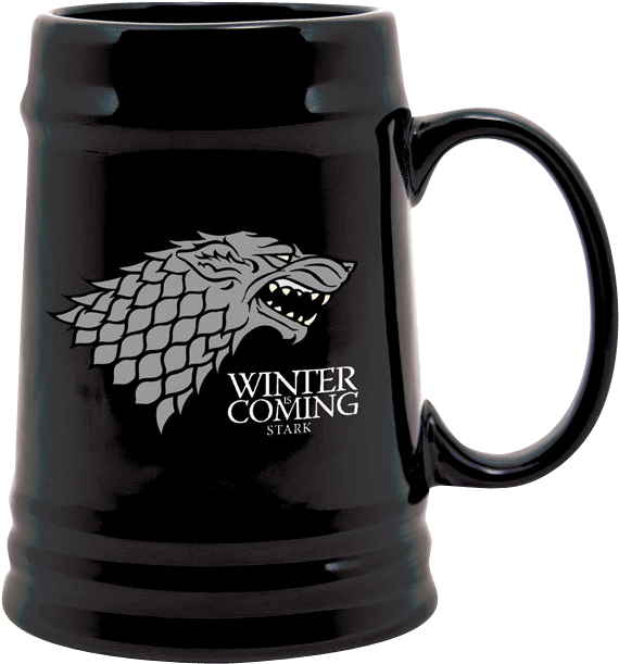Gameof Thrones Stark Sigil Mug PNG image
