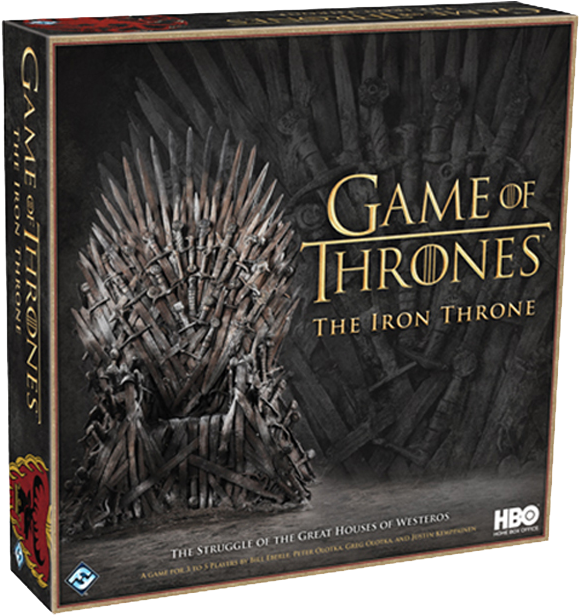 Gameof Thrones The Iron Throne Board Game PNG image