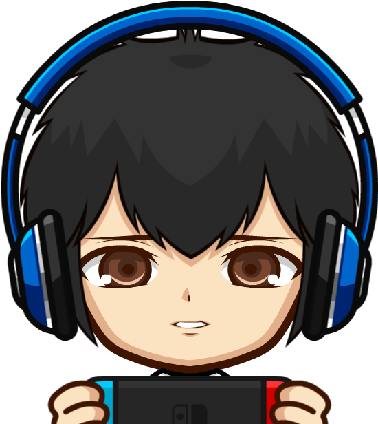Gamer Avatarwith Headphones PNG image
