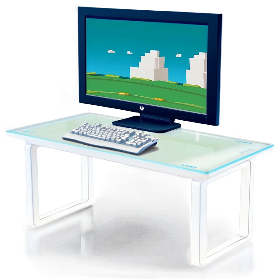 Gamer's Paradise Desk Png Cqd PNG image