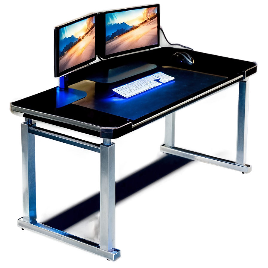 Gaming Desk For Two Png 06212024 PNG image