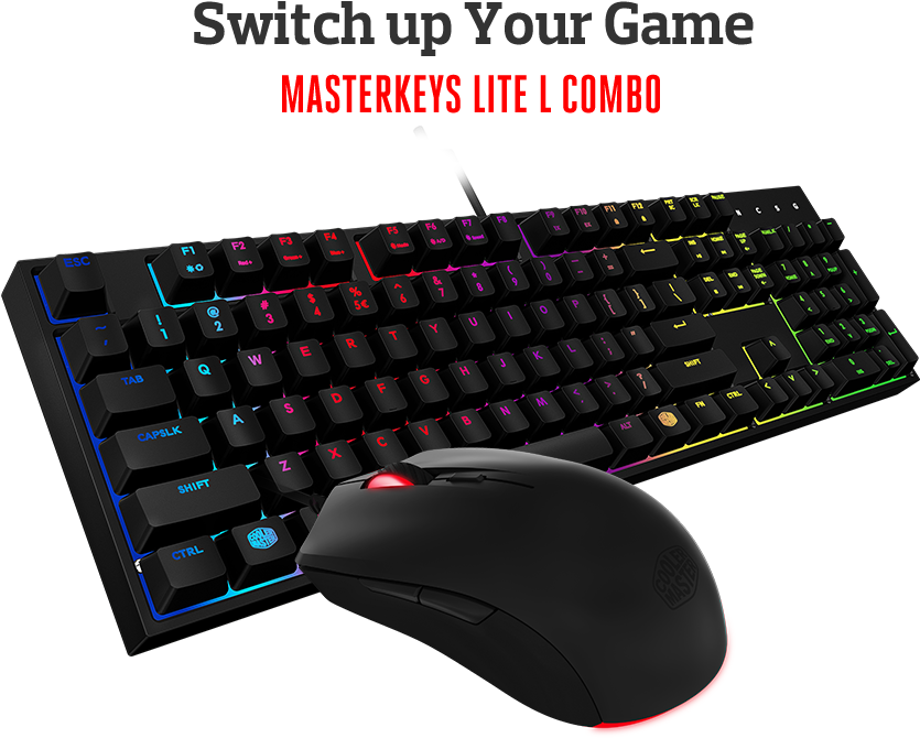 Gaming Keyboardand Mouse Combo PNG image