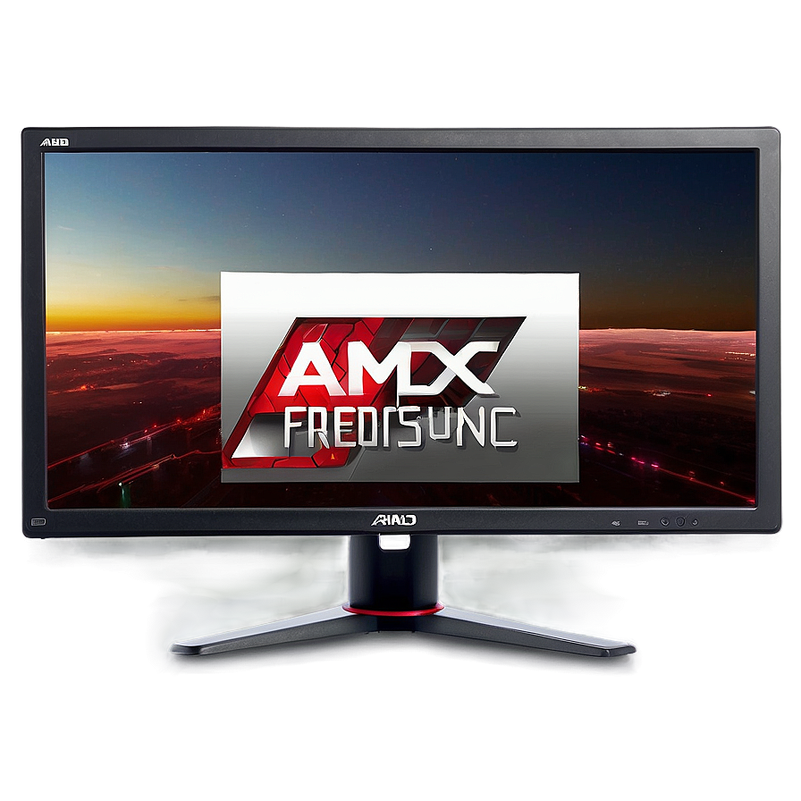 Gaming Monitor With Amd Freesync Png Rpu PNG image