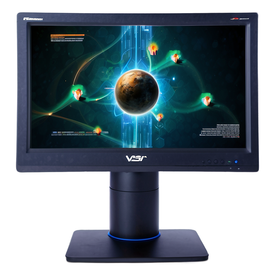 Gaming Monitor With Vesa Mount Png Dmb11 PNG image