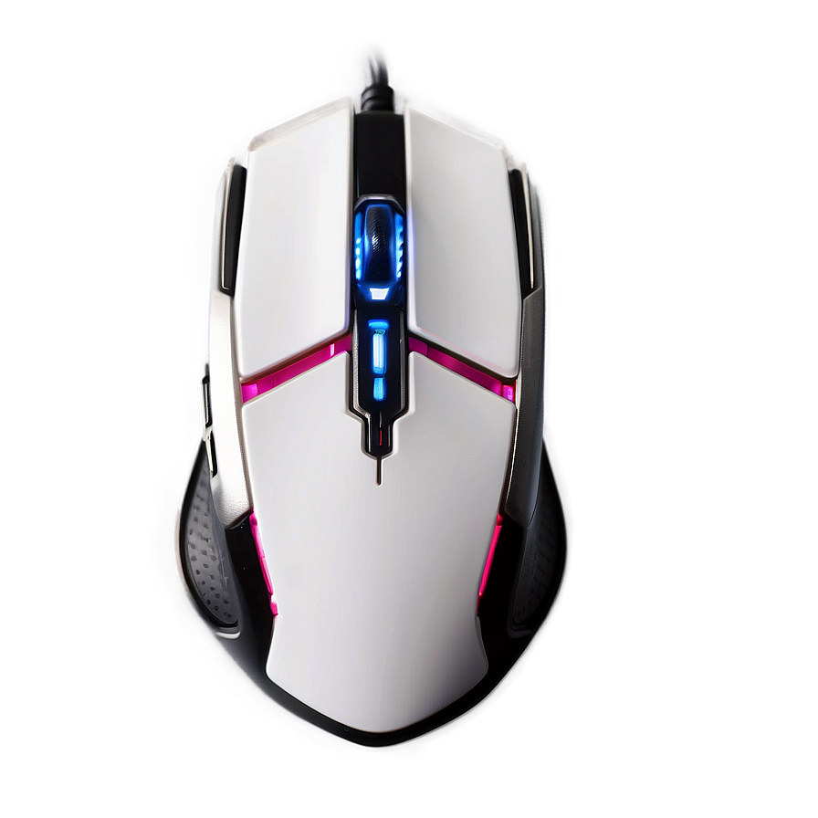 Gaming Mouse With Magnetic Side Panels Png 06122024 PNG image