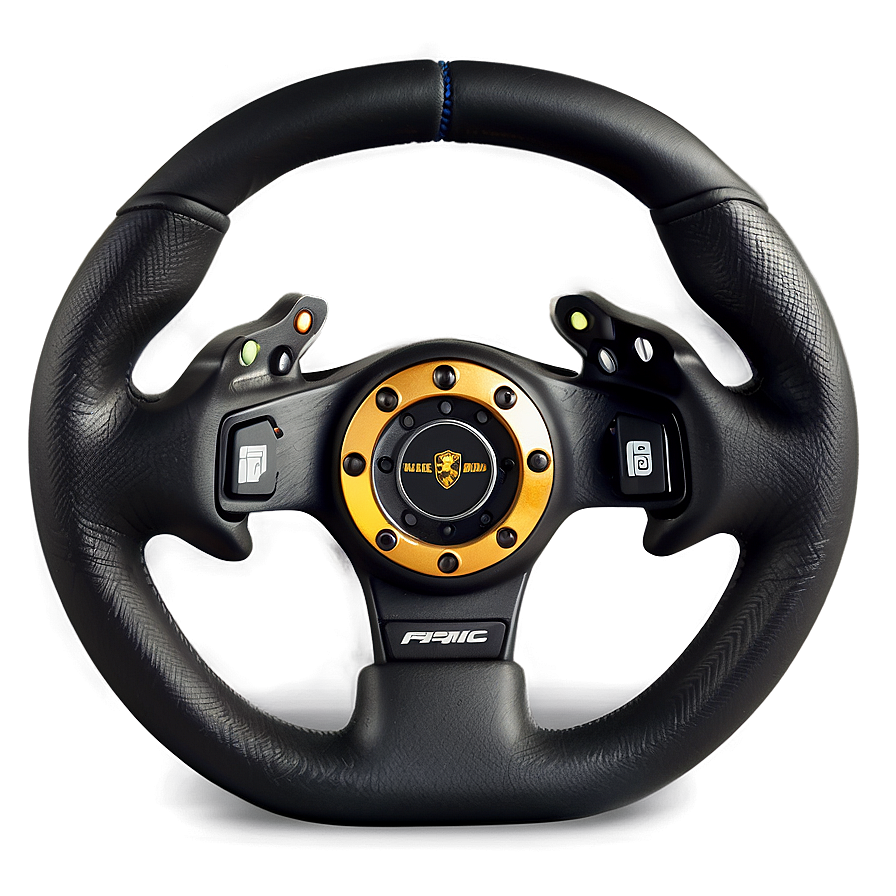 Gaming Steering Wheel Setup Png 05252024 PNG image