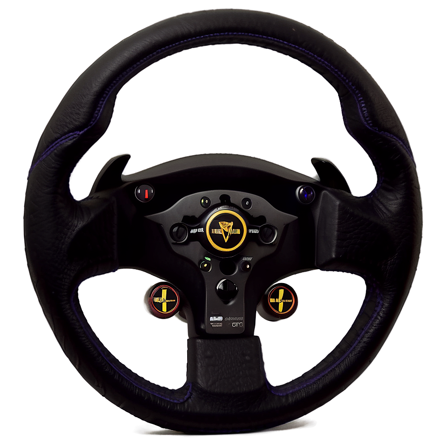 Gaming Steering Wheel Setup Png 05252024 PNG image