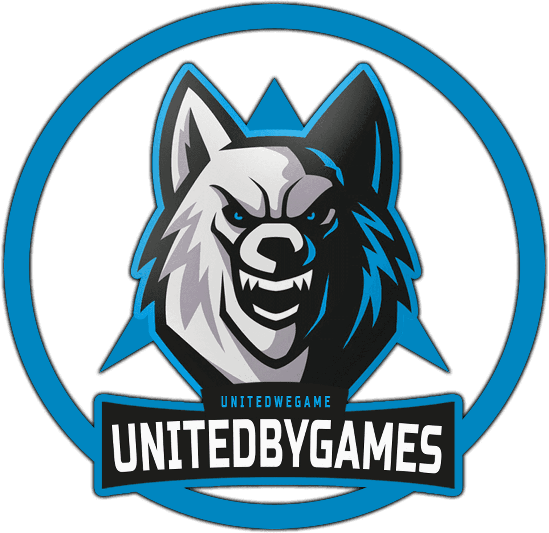 Gaming Wolf Logo United By Games PNG image