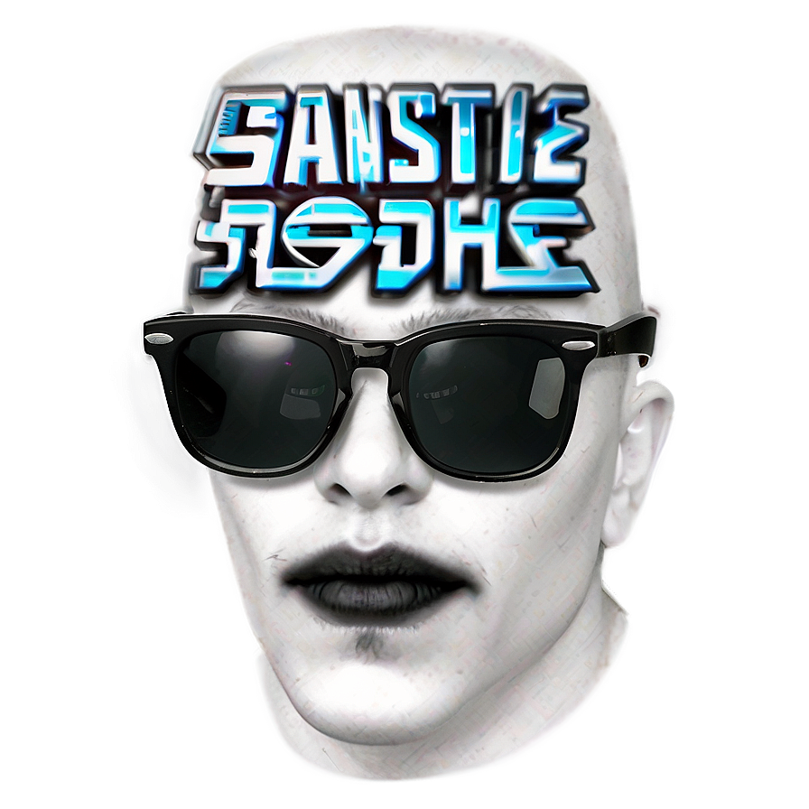 Gangster Glasses A PNG image