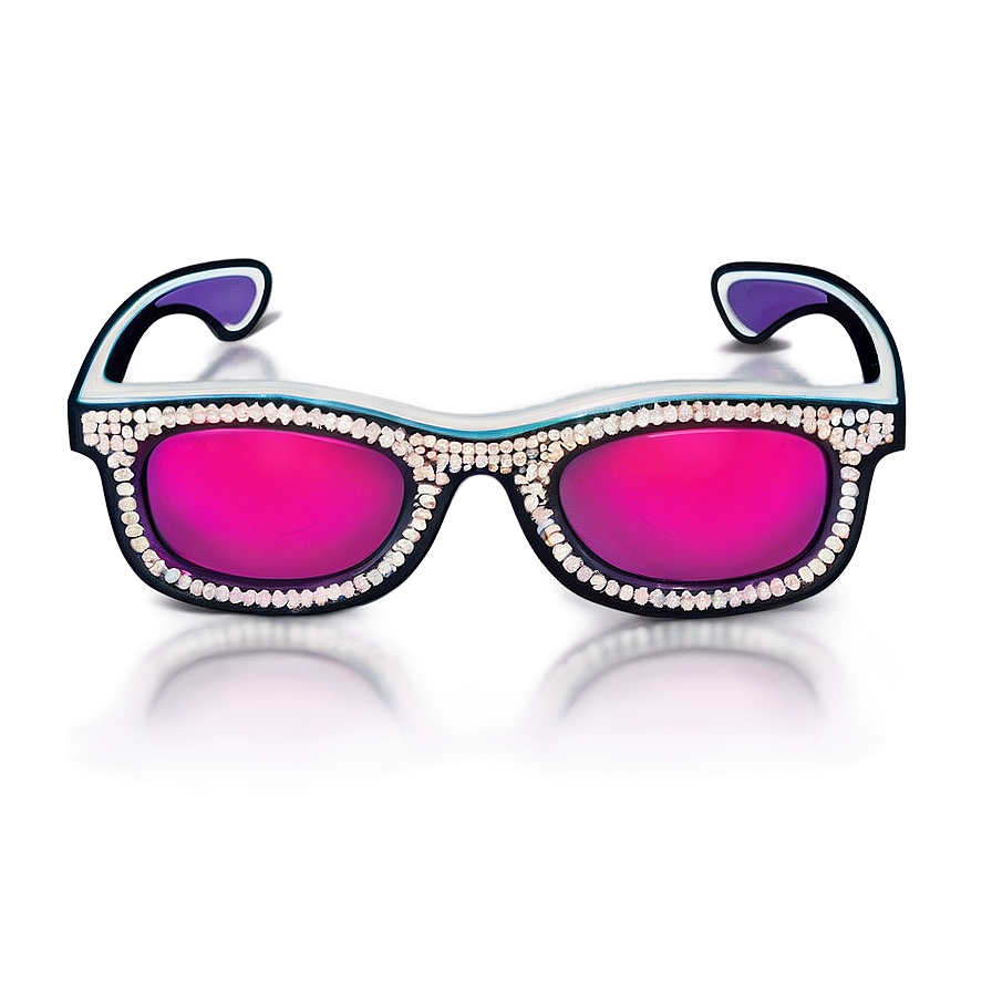 Gangster Glasses With Bling Png Eqa70 PNG image