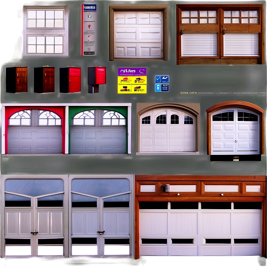 Garage Door Window Inserts Png 06132024 PNG image