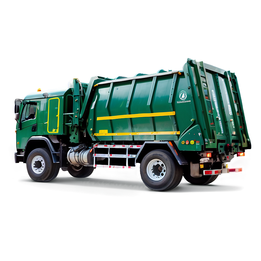 Garbage Truck In Action Png Rke57 PNG image