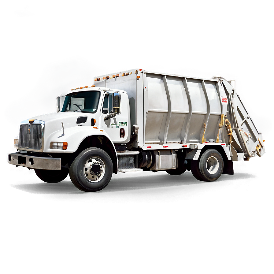 Garbage Truck Loading Trash Png Unk80 PNG image