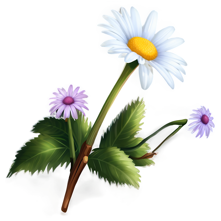 Garden Daisy Png Mib95 PNG image