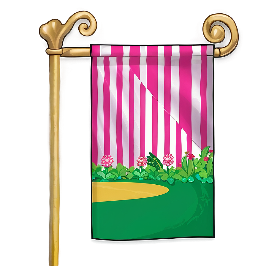 Garden Flag D PNG image