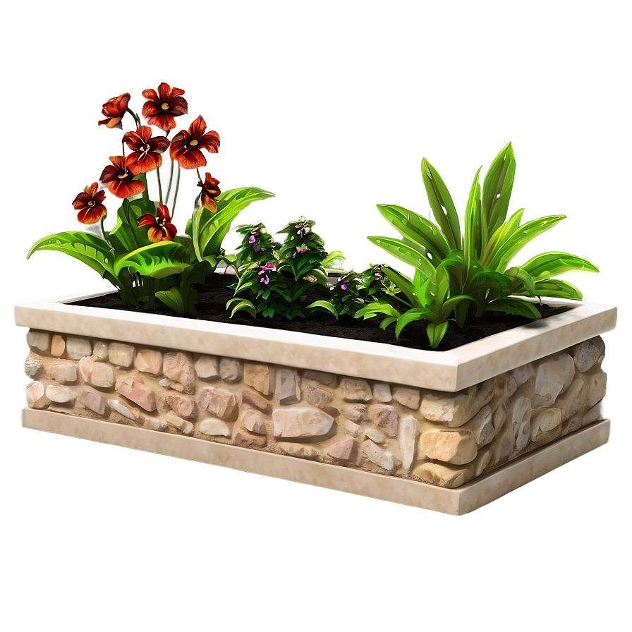 Garden Flower Bed Png Tah PNG image