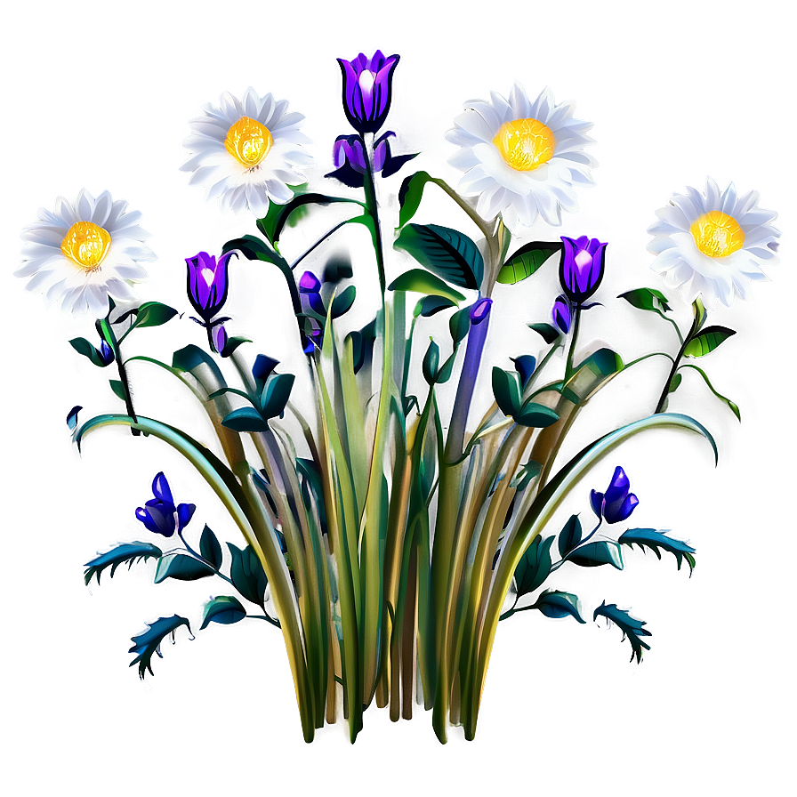 Garden Flower Clipart Png 54 PNG image