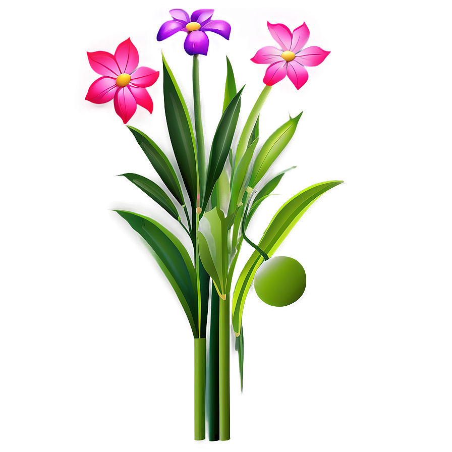 Garden Flower Clipart Png Lrm PNG image