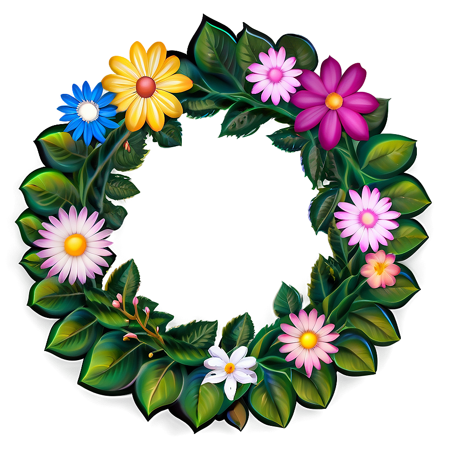 Garden Flower Motif Png 06262024 PNG image