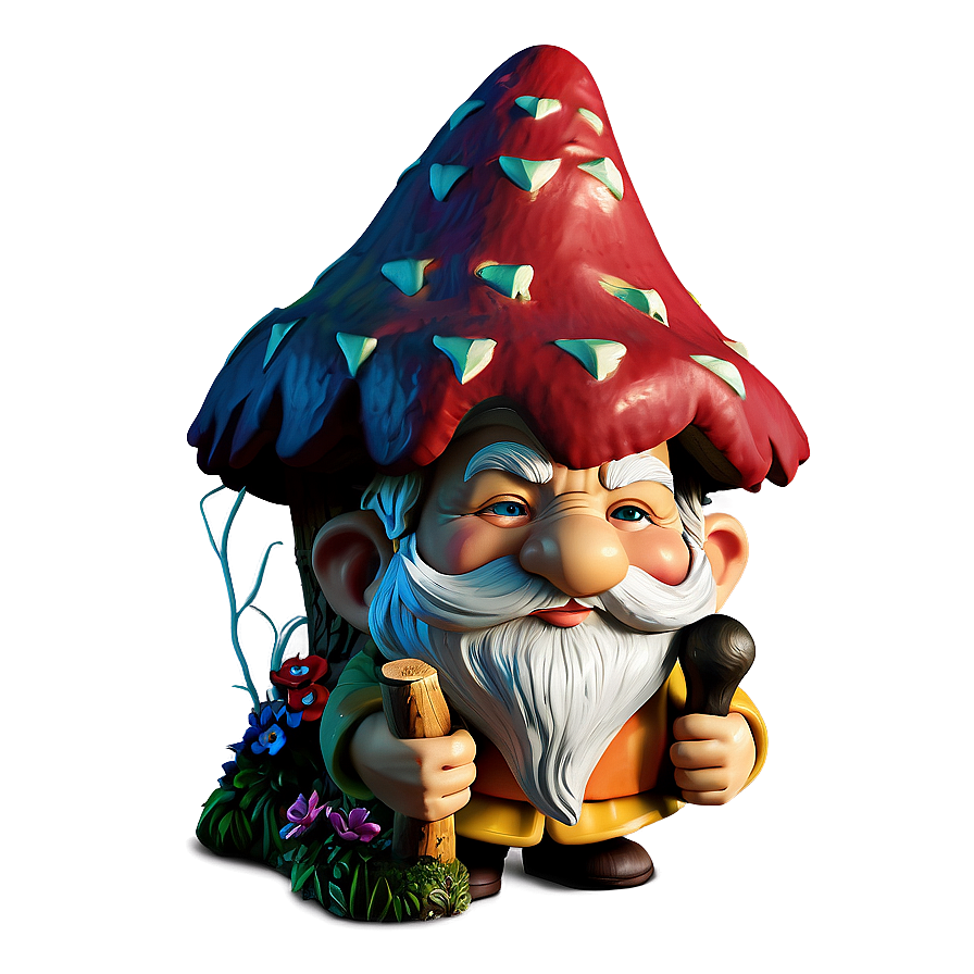 Garden Gnome With Gnome House Png Jkt11 PNG image