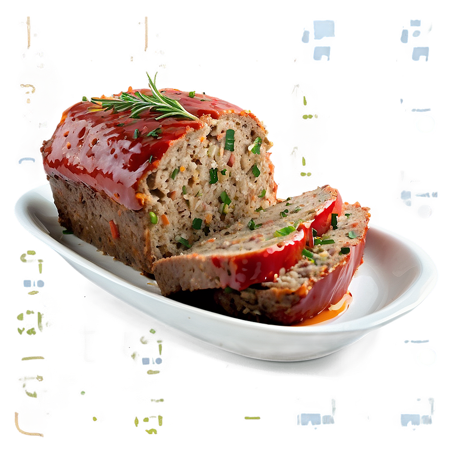 Garden Herb Meatloaf Png 5 PNG image