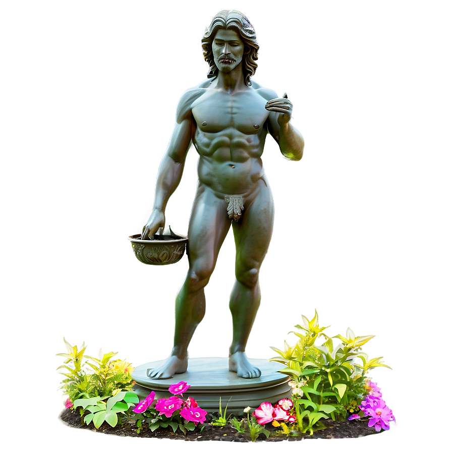 Garden Statue Png 05242024 PNG image