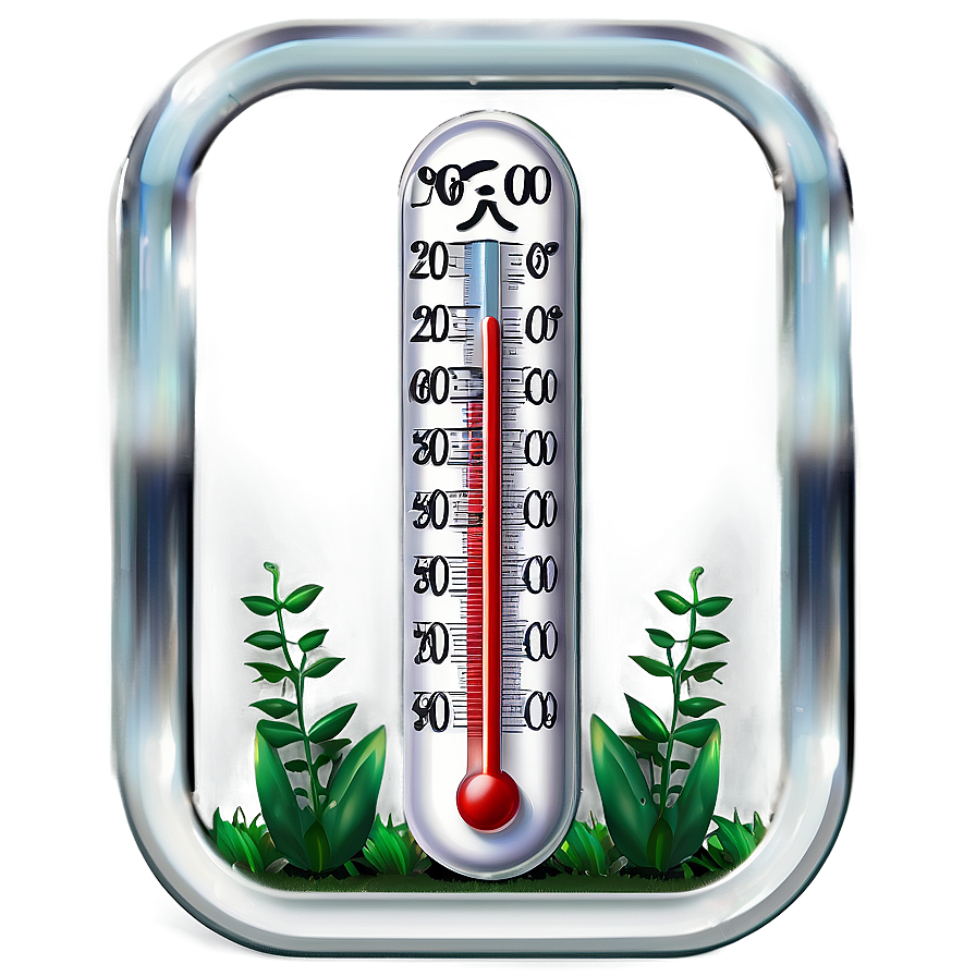 Garden Thermometer Png Msb PNG image