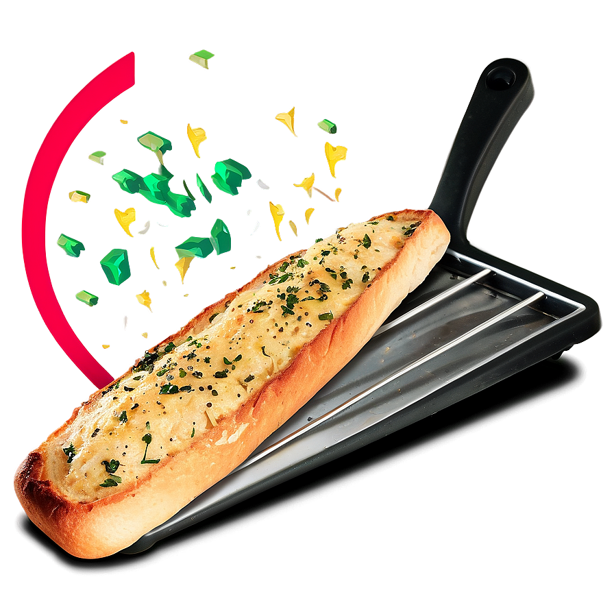 Garlic Bread Baking Png 06272024 PNG image