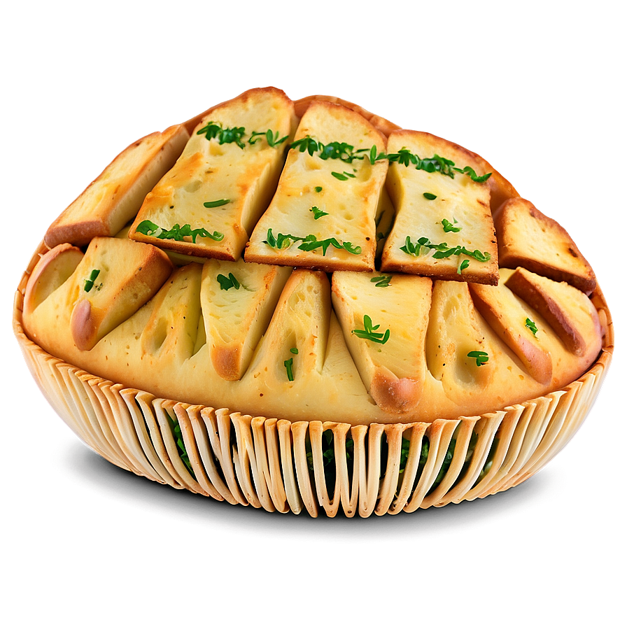 Garlic Bread Basket Png Hxu10 PNG image