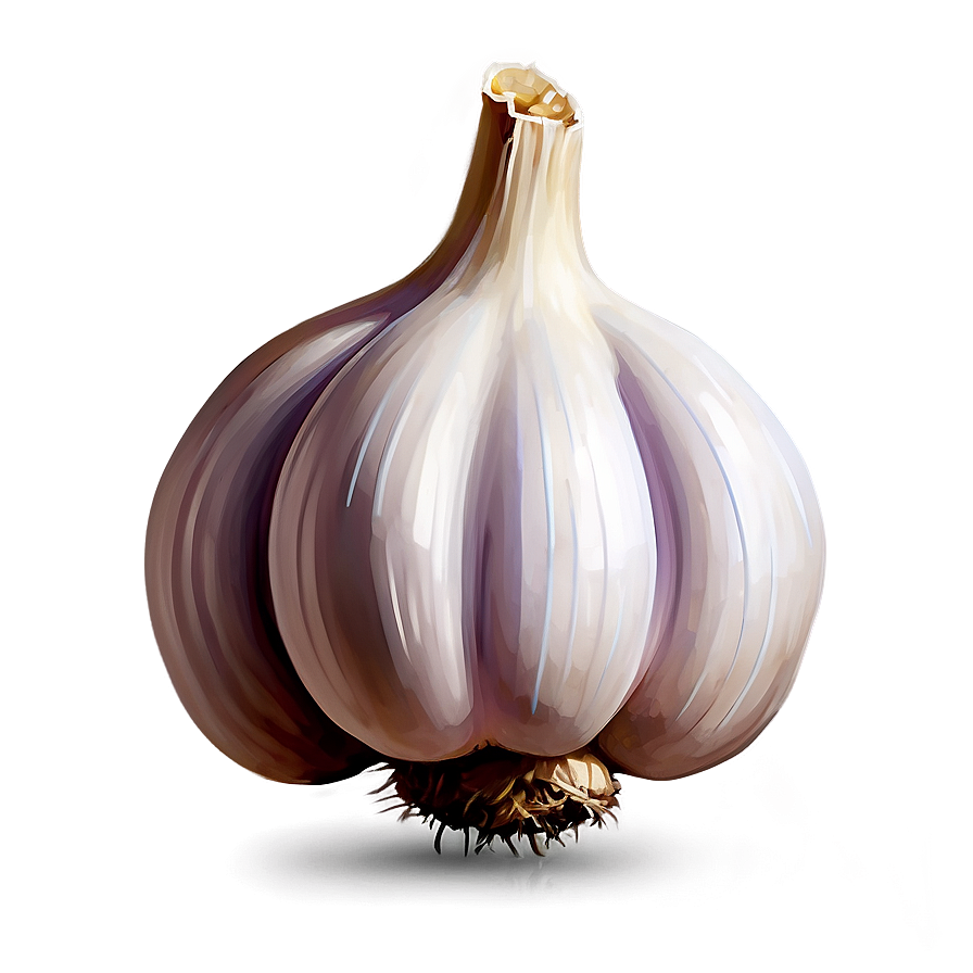 Garlic Drawing Png 05242024 PNG image