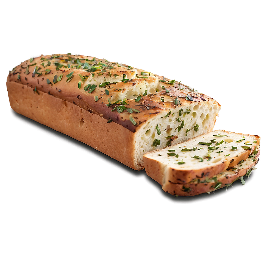 Garlic Herb Bread Png Ovn PNG image