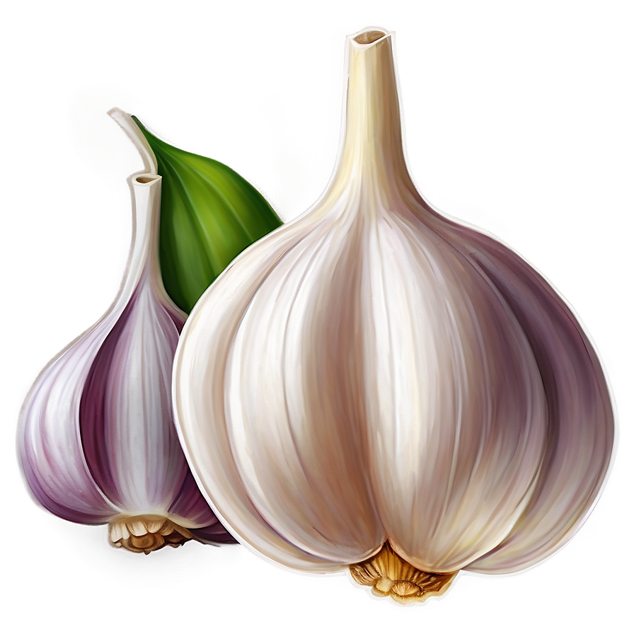 Garlic Illustration Png Djg PNG image