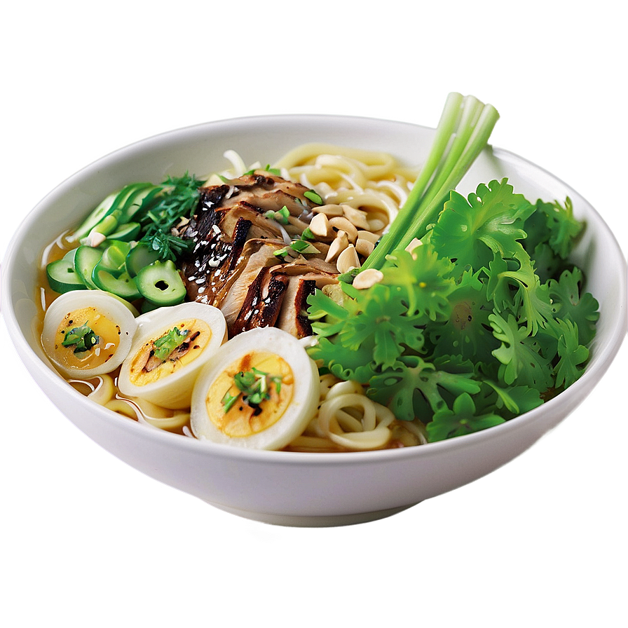 Garlic Ramen Bowl Png 06212024 PNG image